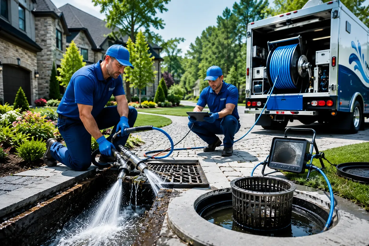 Local outdoor drain cleaning professionals in Spring Hill, KS